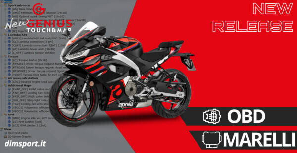 Rimappa la Nuova Aprilia RS 457 con RACE!